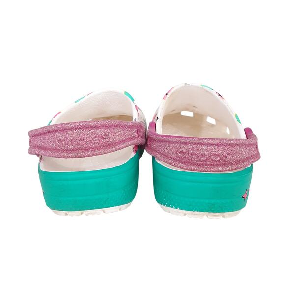 Crocs LOL Doll Clogs Slip On Shoes With Jibbitz Girls 10 Water Shoes White - Picture 4 of 8